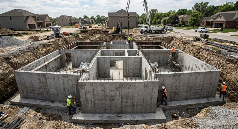 Cement Foundation Installation in Fort Worth, TX
