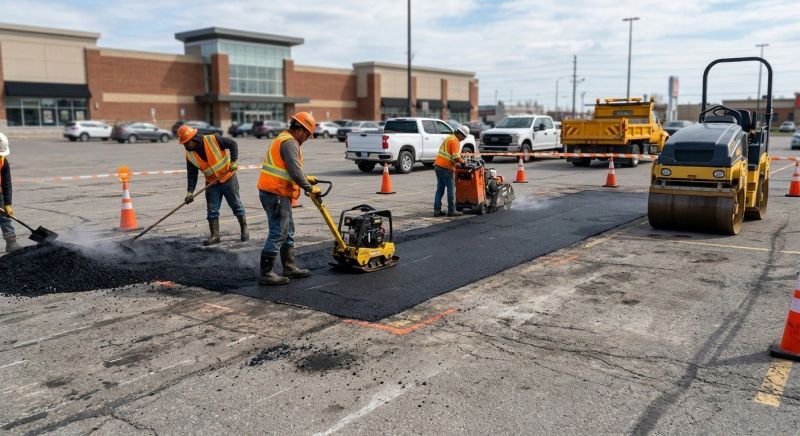Commercial Paving Repair in Fort Smith, AR