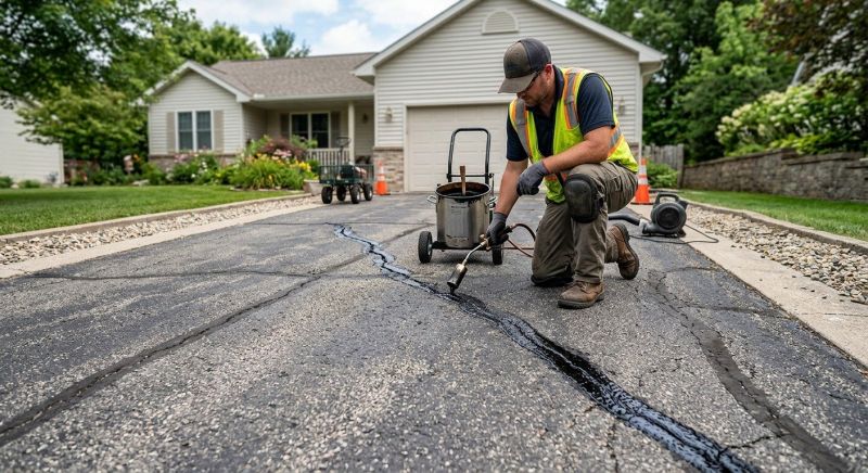 Road Crack Repair in Orange County, CA